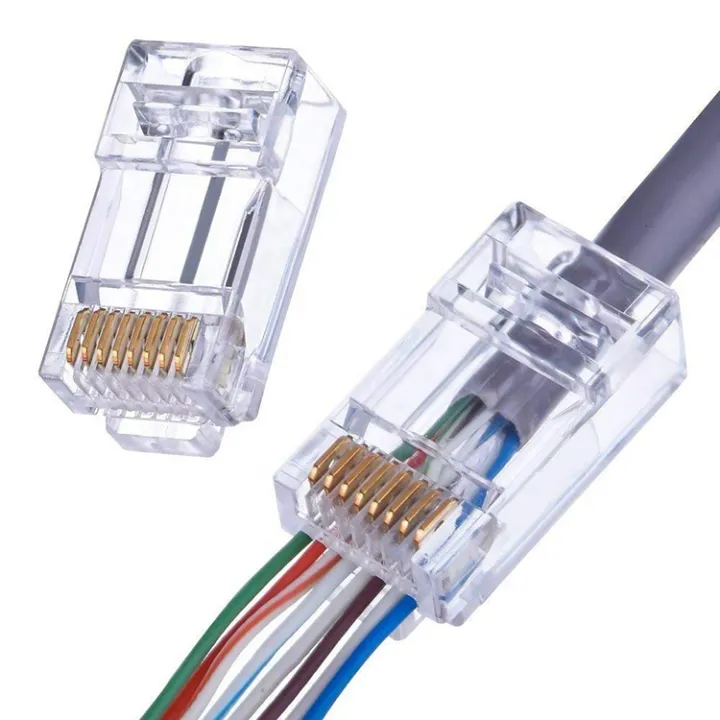 RJ45%20CAT5%20&%20CAT5E%20Pass%20Through%20Modular%20Plug%20Network%20Connector%20(25%20Pieces)%20-%20Image%203