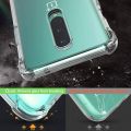 OnePlus 8 Soft TPU Clear Silicone Back Cover Shockproof Dustproof Protective Case. 