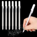 1/5/10Pcs 0.8Mm Waterproof White Gel Pen Highlighter Marker Pen Sketch Drawing Art Markers Comic Design Fine Liner Pen. 