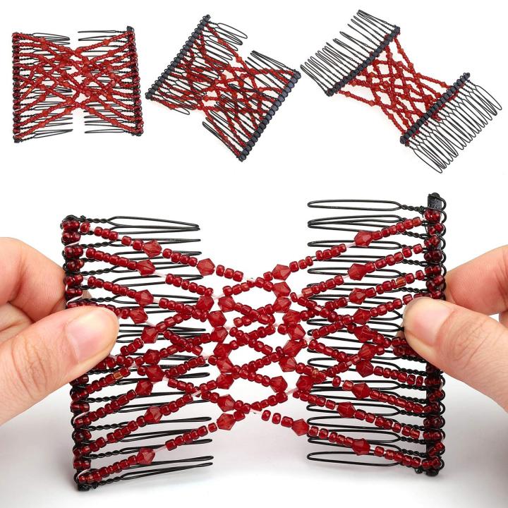 creative%20magic%20hair%20comb%20for%20women%20elastic%20rope%20disc%20hair%20clip%20fashion%20hair%20accessories%20-%20Image%207