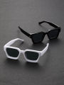 Eldorado New Classic Square Frame Sunglasses for Women & Men| Vintage Small Square Sunglasses|Glass Lens. 