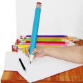 33cm/12.99 Wooden Jumbo Pencils Novelty Big Pencil with Cap and Eraser for Home Decorations/Prop/School Kids Writing/Gifts. 