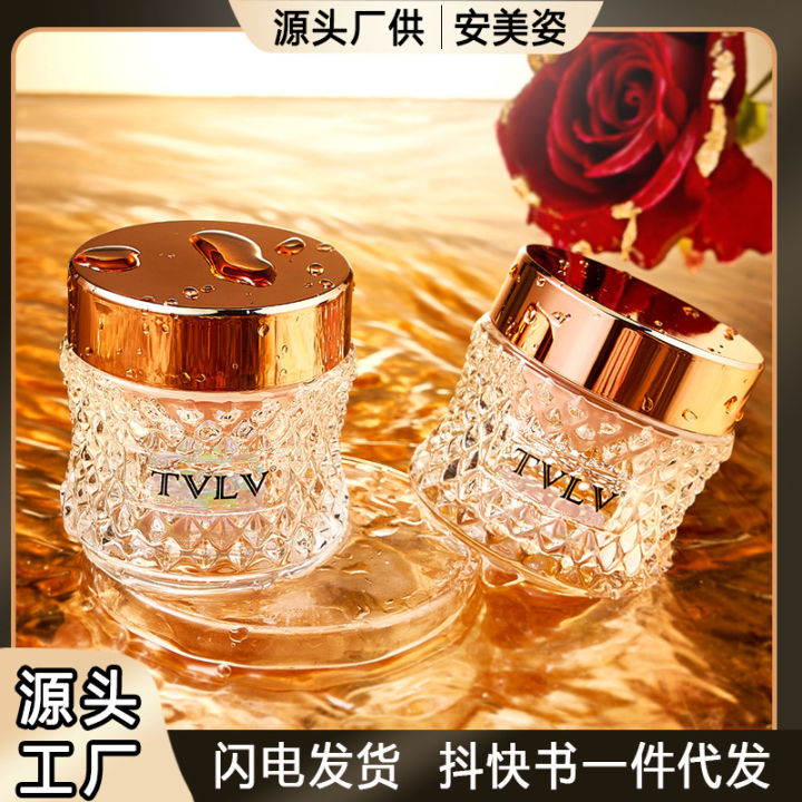 TVLV Pure Emollient Brightening Foundation Cream: Delicate nude makeup, moisturizing concealer, long-lasting makeup, and brightening the complexion