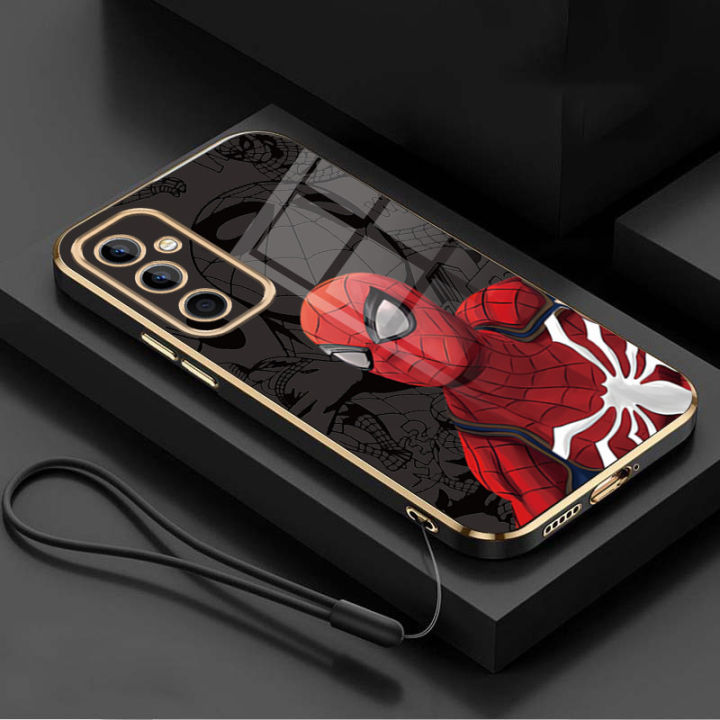Samsung Galaxy A56 A36 A26 5G Spider Man Pattern Silicone Cover Marvel Series Lightweight TPU Case