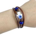 Game The Last of Us 2 Part II Ellie Dina Bracelet Devil's Eye Blue Beads Bracelet Cosplay Jewelry Accessories Gift Women. 