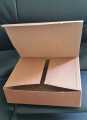 E-Commerce Box Packing Brown 7.4 X 6 X 2" 3 Ply Hard Box (25 Box). 