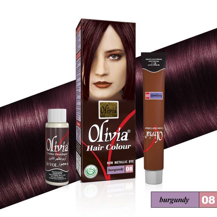 Olivia%20Hair%20Color%20Burgundy%2008%20%E2%80%93%20Non-Metallic%20Permanent%20Hair%20Dye%20for%20Men%20&%20Women%20%7C%20100%25%20Grey%20Coverage%20with%20Deep%20Burgundy%20Shine%20-%20Image%202