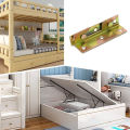 4 Sets Metal Bed Bracket Bed Frame Fixing Connecting Furniture Rail Hook Brackets Hinge Fitting Connector Lock Hardware. 