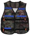 Nerf Jacket Waistcoat for clip holding nerf accessories clip, dart for N-Strike dart. 