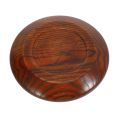 2X Tableware Household Smooth Wooden Bread Dish Tray Kitchen Utensils Seasoning Plate Round. 
