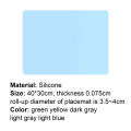 Kids Place Mat Square Shape Heat Insulation Silicone Kitchen Kids Dinner Mat for Home. 