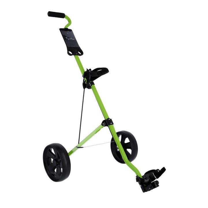 TIGERLINE%20MICROLITE%20PULL%20GOLF%20CART%20GREEN%20-%20Image%202