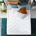 Leafy Cloud Quilted Ultra Soft Mattress Topper. 