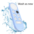 Soft Silicone Case for Google Chromecast Remote Control Protective Cover Shell for Google TV 2020 Voice Remote Control Durable Easy Install. 