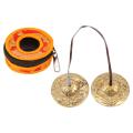 Yoga Cymbals Brass Cymbal Bell Chimes Tibetan Buddhist Style Tingsha Meditation Yoga Accessory Instrument Cymbals,C. 