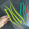Motorcycle Front Pull Headlight Decals NINJA400 H2 H2SX Reflective Cool Fairing Sticker for Kawasaki Ninja NINJA400 H2 H2SX. 