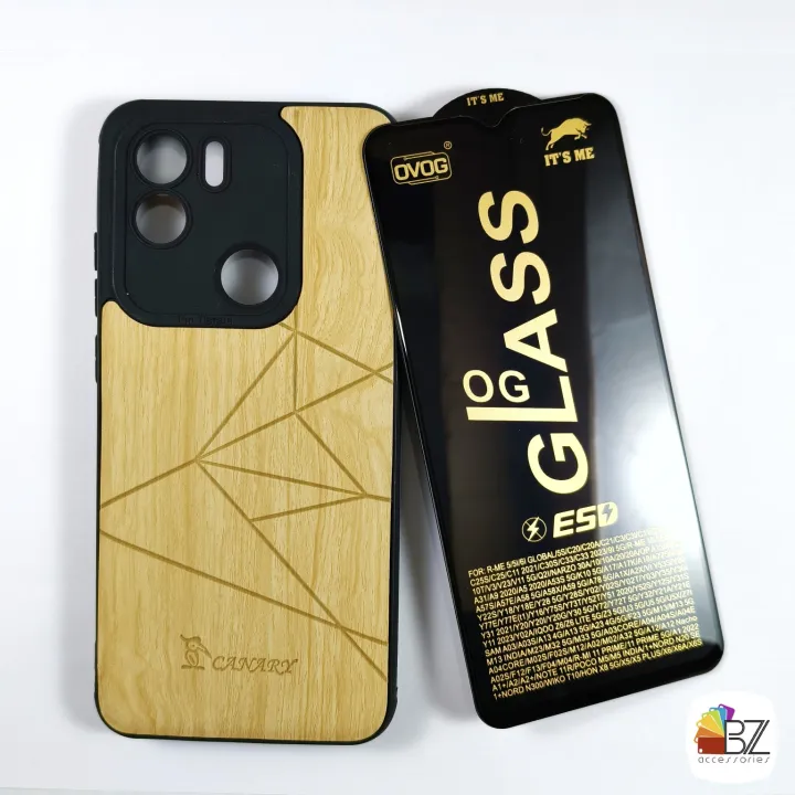 Bundle%20of%202%20-%20Redmi%20A1%20Plus%20/%20A2%20Plus%20Wooden%20Texture%20TPU%20Back%20Cover%20Case%20+%20Premium%20Quality%20OG%20Gorilla%20Glass%20-%20Image%208