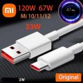 Original Mi Xiaomi 120W 67W 33W 30W Turbo USB C Cable Charge Fast Charging Turbo 6A QC3.0 Charger Type C For Mi 12 11 10 Pro POCO F3 F4 Redmi Note 11 Redmi 10T Pro, Note 11 10 Pro , Poco F3 , Poco X3 Etc Data Transfer For Poco X3 Pro Nfc Mi 10T Pro Note 9. 