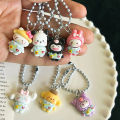 Cute Kawaii Cartoon Keychain Children Bag Pendant Charms Couple Keyring Car Key Accessories Phone Pendant Girls Christmas Gifts Qoddess. 