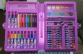 60 - 70 & 42pcs Princess Frozen Barbie Sofia Unicorn Artists Drawing Coloring Sets Drawing Kits Supplies for Kids Girls, Drawing Painting Set Crayons, Colour Pencils, Watercolour Paints, Coloured Markers, Palette, Paintbrush, HB Pencil, Eraser, Sharpener. 