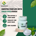 Greengold Stevia Sweetener Powder – Zero Calorie, 100x Sweeter than Sugar – 100% Natural and Chemical-Free – Perfect Sugar Substitute. 