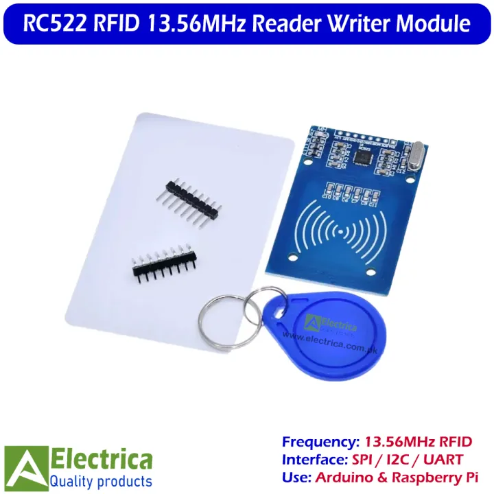 RC522%20RFID%20Card%20Reader%20Writer%20Module%2013.56MHz%20SPI%20Interface%20with%20Card%20&%20Key%20Fob%20for%20Arduino%20Raspberry%20Pi%20&%20ESP32%20by%20Electrica%20-%20Image%205