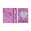 Green Home Photocard Binder Stain Plaid Pattern Photocard Holder. 