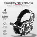PRO - II RGB Gaming Headphones with Mic for Gaming PC Pubg Mobile PS4 Laptop - 360 Surround Sound Super Bass Vibration Over the Ear Wired Head Phones Gaming Headset with Noise Cancelling Micophone - By Unique Mall. 