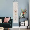 Nordic Bohemian Sun Moon Tapestry Cotton Hanging Cloth Bedroom Background Cloth Living Room Wall Cover Wall Paintings Tapestries. 