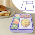Mosbeha Lunch Box Lid Replacement Gaskets Omiebox Lid Seal Gasket Replacement for Kids Bento Lunch Box Insulated Food Container Accessories Purple Lid Seal for Lunch Box. 