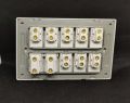 china fitting 8+2 Wall switch socket and switch plates switch plate pearl color. 