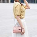 Lady Crossbody Bag 2022 New Fashion Trendy One Shoulder Bag Women Handbag Young Fashion Small Square Bag Fine Lock Catch Design. 