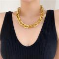 Cweel Necklace For Women Chains On The Neck Punk Statement Goth African Gold Color Boho Accessories Party. 
