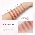 BataBata QIBEST 6 Color Blush Makeup Palette Red Rouge Lasting Natural Cream Cheek Contour Blusher Korean Comsmetic Cheek Tint Face Blush. 