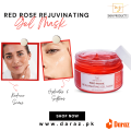 Gel Mask | Red Rose Rejuvenating Gel Mask | Deep Cleaning |  Soothing Gel | 150g | MZ SKINCARE. 