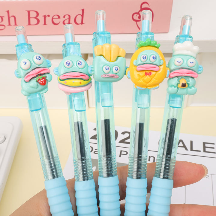 3/6Pcs%20Cartoon%20Clown%20Fish%20Press%20Neutral%20Pen%20Cute%20Water%20Pens%20for%20Students%20School%20Supplies%20-%20Image%202
