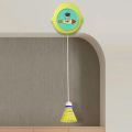Badminton Training Equipment Single-Player Hanging Badminton Training Device Adjustable Height Badminton Training Accessories. 