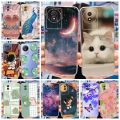 For Vivo Y02 Case Vivo Y02t Y02A V2254 V2252 Stylish Cartoon Cover Clear Silicone Phone Case For Vivo Y02 Y02t VivoY02 Soft Bags. 