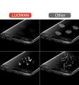 Galaxy S7 edge Full Glue Tempered Glass Screen Protector, [Case Friendly][100% Touch Sensitivity] Anti Scratch/Fingerprint For Samsung Galaxy S7 edge 5.5 inch(Black). 