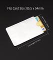 10Pcs Sleeve Anti Theft NFC Card Cover. 
