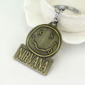 N-Nirvana Band Logo Keychains Cute Smile Face Punk Necklace Pendant Collar Chain Fashion Necklace For Women Men Jewelry Gifts. 