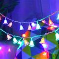 Multi Color Bell Fairy  Light 20 Bell Plug In For  | Birthday, Anniversary, Baby Shower, Indoor & Outdoor Decor |. 