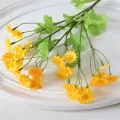 Chamomile Artificial flowers Little Small Silk flowers Colorful Daisy bouquet for Home garden DIY party Wedding Photo props Flower arrangement. 
