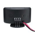 2 in 1 Car LCD Digital Gauge Voltage Pressure Water Temperature Meter Buzzer Alarm M10. 
