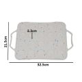 Silicone Non Stick Macaron Baking 20 Cavities Tray with Handles. 