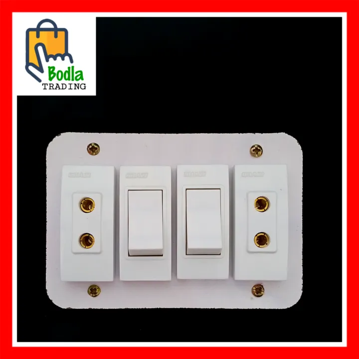 Electric%20Extension%20Board%20Wall%20Electric%20Board%20High%20Quality%20PVC%20Box%20&%20Fibar%20Sheet%20Piano%20Switch%20Sockets%20(4.Points)%20-%20Image%202
