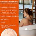 𝐖𝐁𝐌 - Natural Solution Pink Salt Body Soak with Marula Oil,Organic Joint & Muscle Relief 3 lbs. 