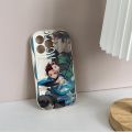 Casing For Samsung Galaxy A06 A05 A05S A34 A53 A33 A52 A21S A22 A23 A72 A73 A13 A12 A31 A51 A71 A04E A04 A50 A30 A04S A03 Core M54 Case Anime Demon Slayer Tokitou Muichirou Wavy. 