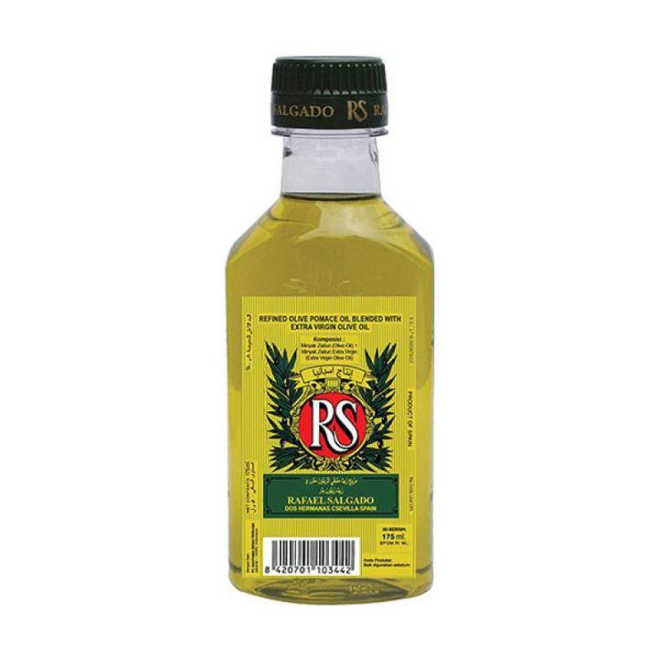 RS Rafael Salgado Refined Pomace Olive Oil Blended with Extra Virgin 175 ml Plastic Bottle (Made in Spain)