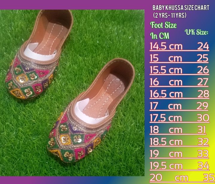 Baby Multi Khussa (4-13 years)